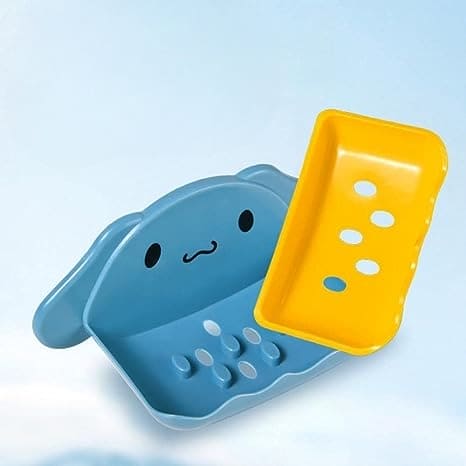 Cute Puppy Soap Box, Cartoon Soap Box Shelf, Wall-Mounted Punch-Free Soap Box, Double Layer Drain Soap Organizer, Kitchen Bathroom Soap Holder Cute Puppy Soap Box, Cartoon Soap Box Shelf, Wall-Mounted Punch-Free Soap Box, Double Layer Drain Soap Organizer, Kitchen Bathroom Soap Holder